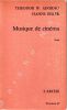 Musique de cinéma (Komposition für den Film). ADORNO Theodor W. & EISLER Hanns