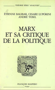 Marx et sa critique de la politique