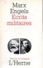 Ecrits militaires. MARX & ENGELS