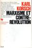 Marxisme et contre-révolution dans la première moitié du XX° siècle. KORSCH Karl