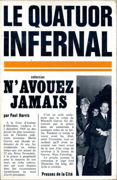 Le quatuor infernal (The Garvie Trial). HARRIS Paul