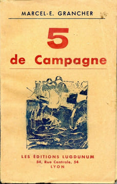 5 de campagne. GRANCHER Marcel-E.