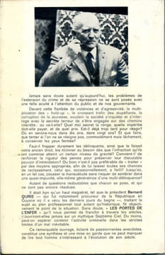 Les portes de l'enfer. QURIS Bernard