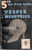 Vesper, le meurtrier (The Vesper Service Murders) . MASON Van Wyck       
