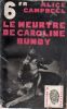 Le meurtre de Caroline Bundy (The Murder of Caroline Bundy) . CAMPBELL Alice