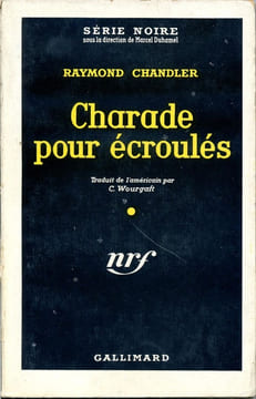 Charade pour écroulés (Play Back) . CHANDLER Raymond