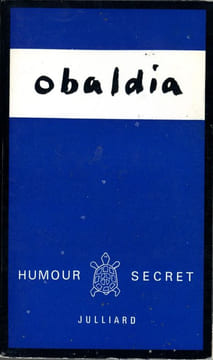 Choix de textes (prose et théatre). OBALDIA René de