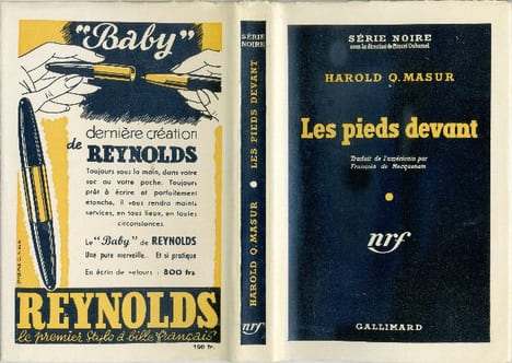 Les pieds devant (Bury Me Deep). MASUR Harold Q.