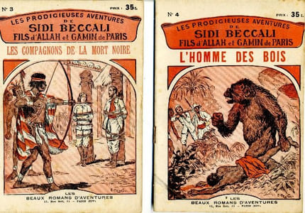 Les Prodigieuses Aventures de Sidi-Beccali, fils dAllah et gamin de Paris en 5 fascicules