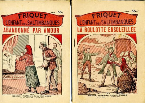 Friquet, lenfant des saltimbanques en 4 fascicules. KERLECQ Jean de