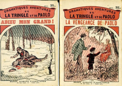 Dramatiques aventures de La Tringle et de Paolo en 4 volumes