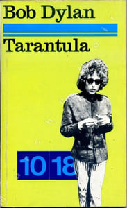 Tarantula suivi de « Portrait de lartiste en pop star » par Dashiell Hédayat