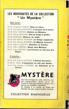 Je ne suis pas un héros (Cause for Alarm). AMBLER Eric