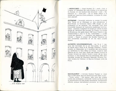 Petit dictionnaire de la révolution étudiante