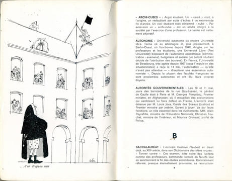 Petit dictionnaire de la révolution étudiante. BUHLER Alain