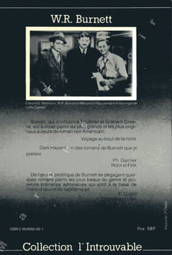 Dark Hazard (Dark Hazard). BURNETT William  Riley