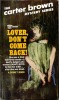 Lover, dont Come Back ! . BROWN Carter