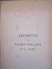 Devinettes ou énigmes populaires de la France, suivies de la réimpression de 77 indonivelli publié à Trévise en 1628. ROLLAND Eugène