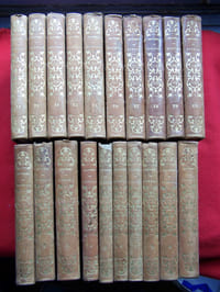 Oeuvres complètes de Buffon, revues par M.A. Richard, avec la classification comparée de Cuvier, Lesson , et des extraits de Daubenton -( complet en 20 volumes)