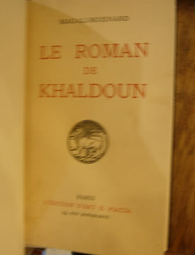 Le Roman de Khaldoun. . Magali-Boisnard