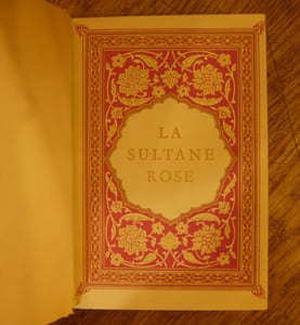 La Sultane Rose. 