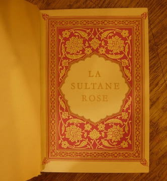 La Sultane Rose. . Maraval-Berthoin (A.)