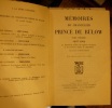 Mémoires du chancelier Prince de Bulöw. . Bulöw (Bernhard, Prince de)