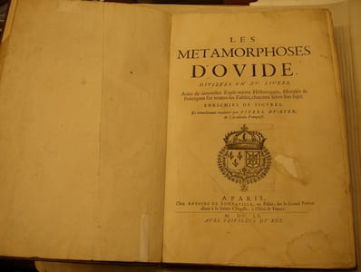 Les Métamorphoses d'Ovide divisées en XV livres. Suivies du Jugement de Pâris. 