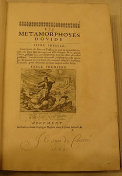 Les Métamorphoses d'Ovide divisées en XV livres. Suivies du Jugement de Pâris. . Ovide, [Du Ryer (Pierre), traduit par], Renouard (Nicolas)