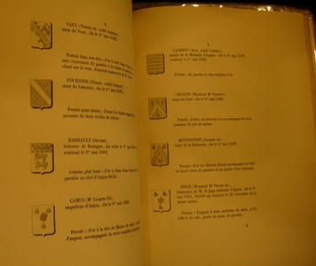 Armorial des maires de la ville d'Angers.