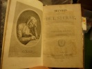 Oeuvres complètes : Tristram Shandy, Voyage sentimental, Lettres d'Yorick à Eliza. Sermons choisis. . Sterne (Laurence)