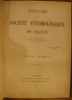 Annales de la Soci&eacute;t&eacute; entomologique de France. Ann&eacute;e 1942, volume CXI.. Collectif