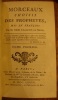 Morceaux choisis des Prophètes, mis en François. . Champion de Nilon (Abbé)