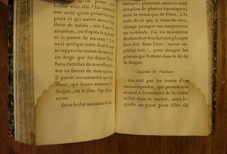 Description de la Fontaine de Vaucluse. Seconde édition.