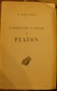 Introduction à l'étude de Platon. . Simeterre (R.)