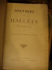Histoire de Halluin, d'après les documents authentiques. . Coulon (Alphonse-Marie)