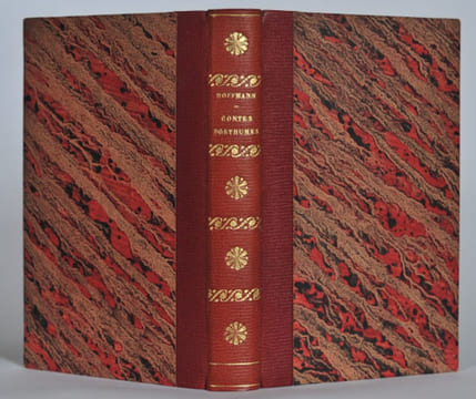 Contes posthumes. Traduits par Champfleury.. HOFFMANN.