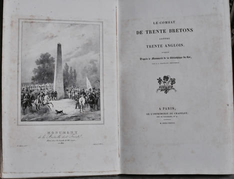 LE COMBAT de Trente Bretons contre Trente Anglois, publié d’après le Manuscrit de la Bibliothèque du Roi par G. A. Crapelet imprimeur.. undefined