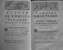 Traduction libre en vers françois des élégies latines de Sidronius Hosschius sur la Passion de Jésus-Christ.. HOSSCHIUS (Sidronius) - DESLANDES ...