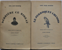 Le Perroquet chinois (The Chinese Parrot) Traduit de l’anglais par Louis Postif.. EARL DERR BIGGERS