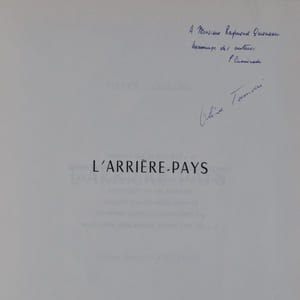 L’Arrière-Pays. Lithographies d’Olive TAMARI.