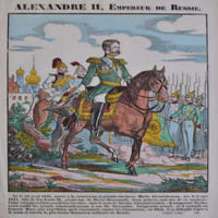 Image populaire de Metz, Gangel, (vers 1860) ; 33 x 41 cm.