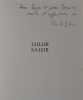 Jaillir Saisir, orné d’une empreinte de Raoul Ubac. JONES (Philippe).