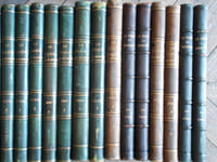 LOT DE 57 VOLUMES DU "TOUR DU MONDE" DE 1860 A 1892-  Nouveau journal des voyages publié sous la direction de M. EDOUARD CHARTRON  Paris, Librairie Hachette