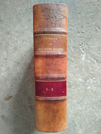 COLLECTION INTEGRALE ET UNIVERSELLE DES ORATEURS SACRES du premier et du second ordre...