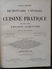 Dictionnaire universel de Cuisine Pratique