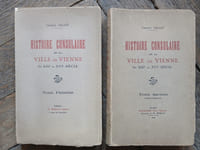 Histoire consulaire de la ville de Vienne du XIII è au XVI è siècle
