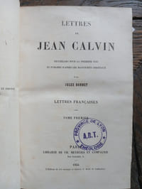 Lettres
Recueillies pour la première fois par Jules Bonnet
Lettres françaises