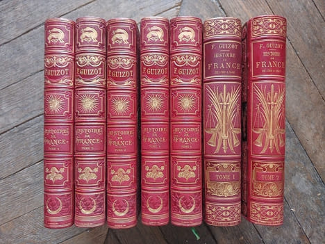 -L'histoire de France depuis les temps les plus reculés jusqu'en 1789 racontée à mes petits-enfants.. François Guizot