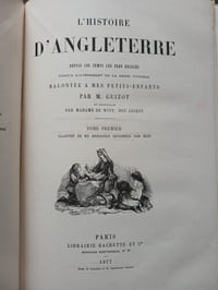 L'Histoire d'Angleterre depuis les temps les plus reculés jusqu'à l'avènement de la Reine Victoria racontée à mes petits-enfants 